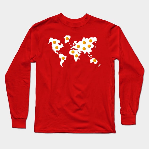 Around the Yolk Long Sleeve T-Shirt by daparacami